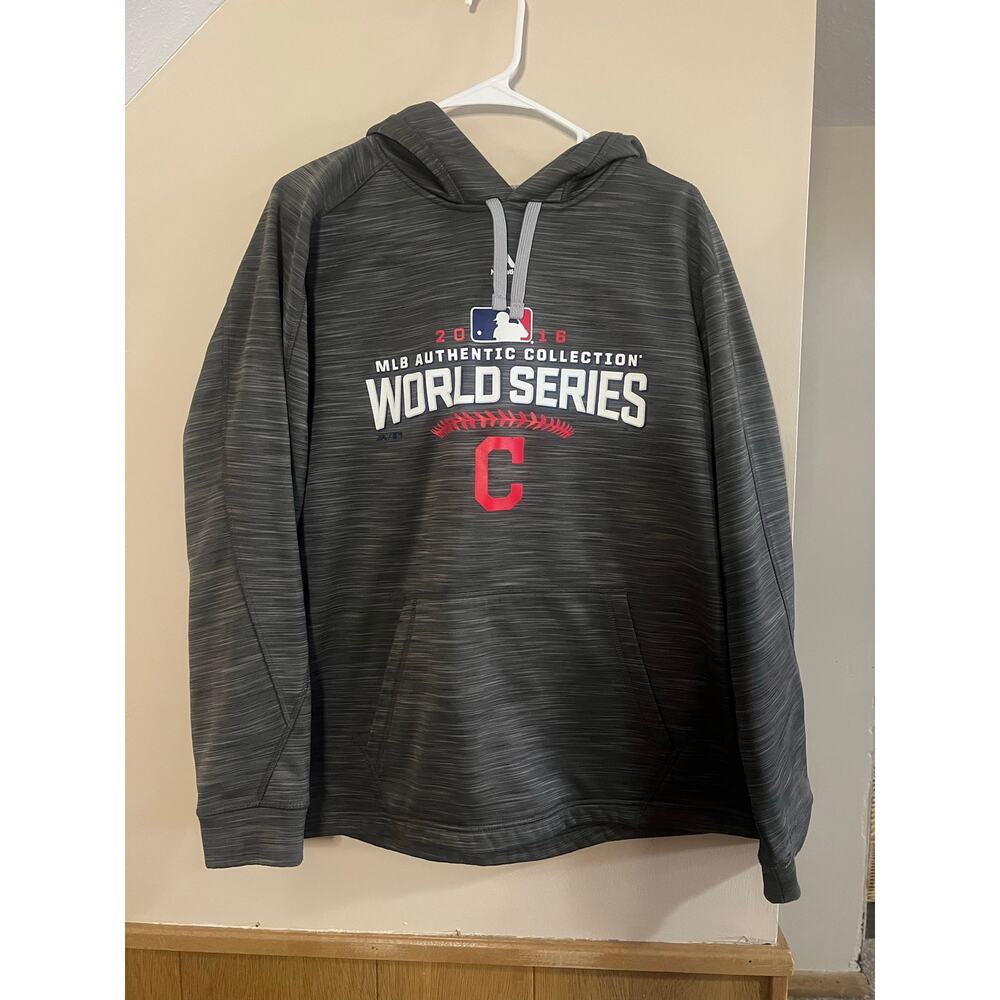 2016 Majestic World Series Cleveland Indians Hoodie